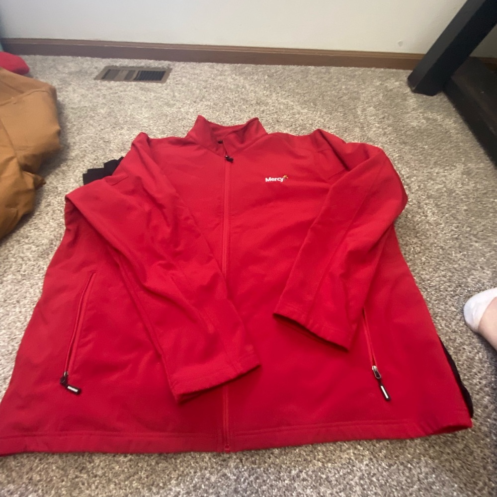 Red Mercy Jacket-NEVER WORN